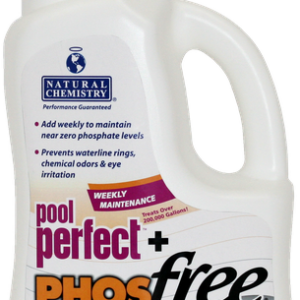 Bottle of Natural Chemistry Pool Perfect + Phos Free