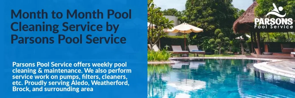 Pool Cleaning by Parsons Pool Service