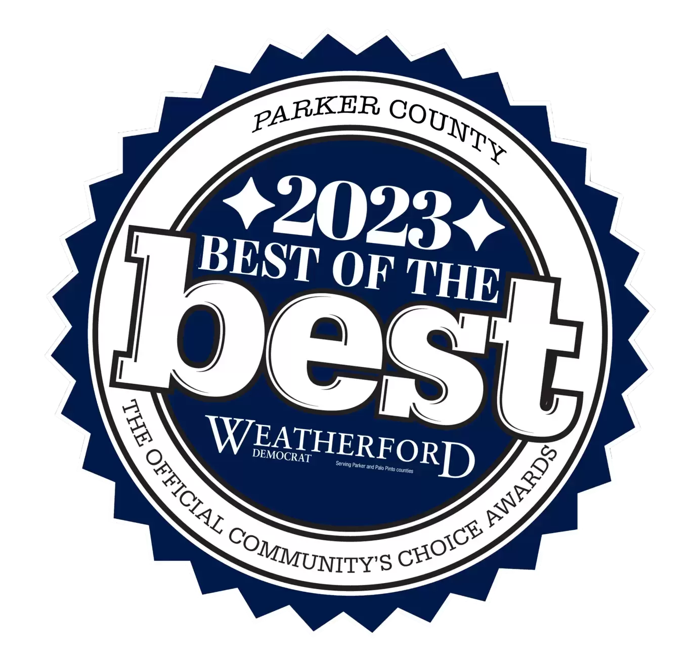 The best of the best weatherford logo.