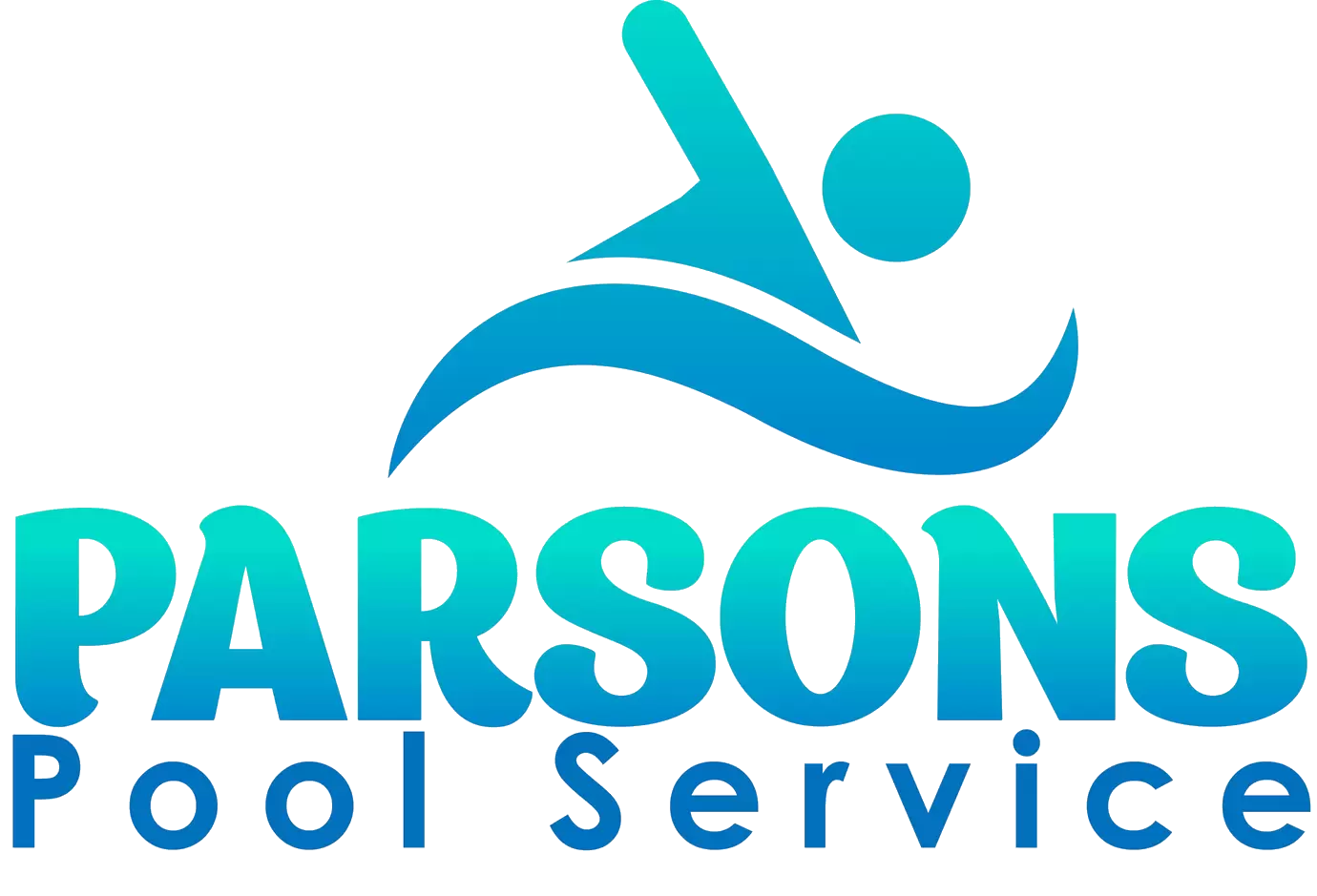 Parsons Pool Service Logo